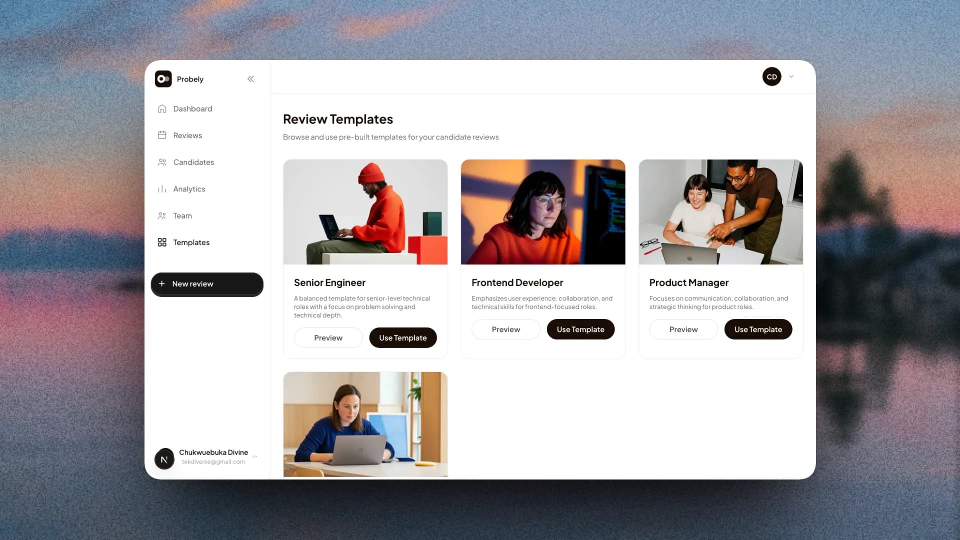 Analytics Dashboard